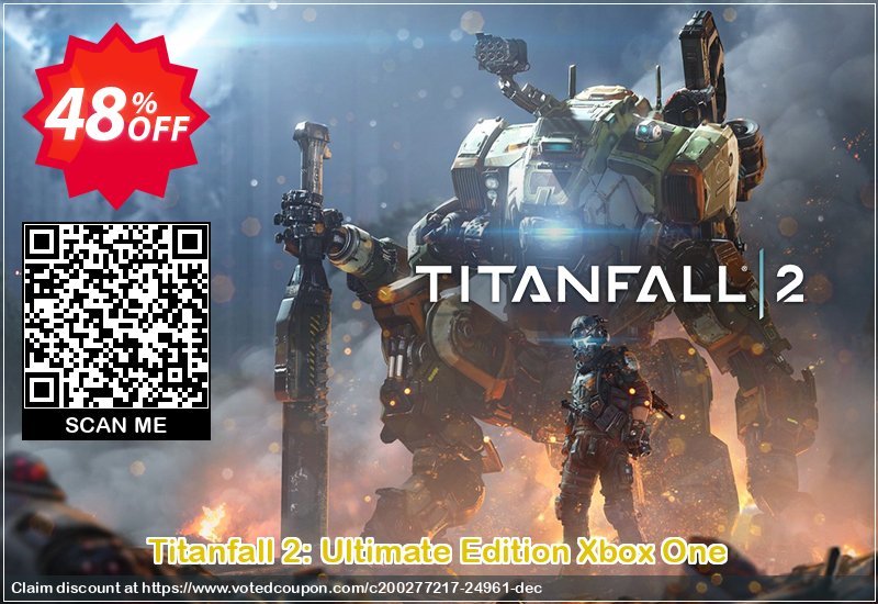 Titanfall 2: Ultimate Edition Xbox One Coupon, discount Titanfall 2: Ultimate Edition Xbox One Deal. Promotion: Titanfall 2: Ultimate Edition Xbox One Exclusive offer 