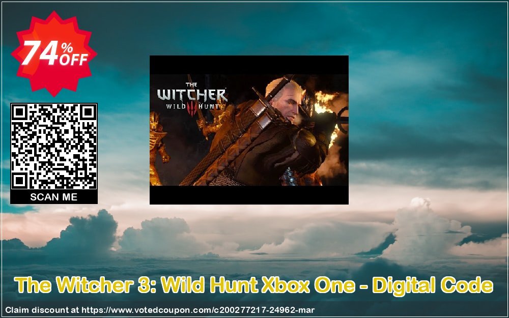 The Witcher 3: Wild Hunt Xbox One - Digital Code Coupon Code Apr 2024, 74% OFF - VotedCoupon