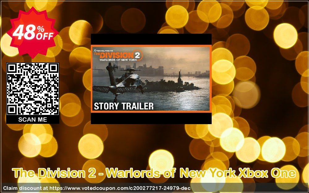 The Division 2 - Warlords of New York Xbox One Coupon, discount The Division 2 - Warlords of New York Xbox One Deal. Promotion: The Division 2 - Warlords of New York Xbox One Exclusive offer 