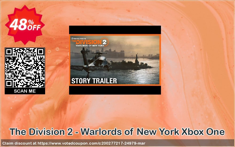 The Division 2 - Warlords of New York Xbox One Coupon, discount The Division 2 - Warlords of New York Xbox One Deal. Promotion: The Division 2 - Warlords of New York Xbox One Exclusive offer 