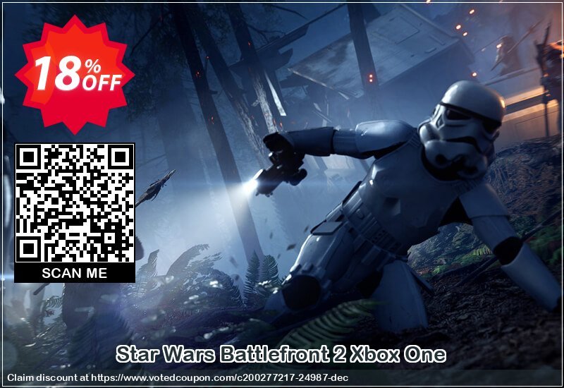 Star Wars Battlefront 2 Xbox One Coupon Code Apr 2024, 18% OFF - VotedCoupon