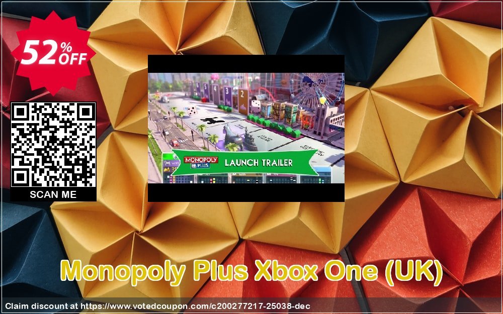 Monopoly Plus Xbox One, UK  Coupon, discount Monopoly Plus Xbox One (UK) Deal. Promotion: Monopoly Plus Xbox One (UK) Exclusive offer 