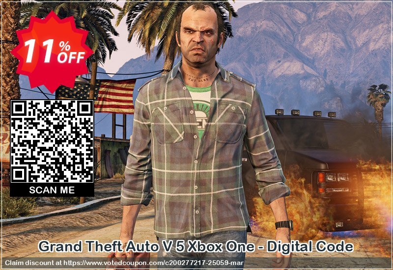 Grand Theft Auto V 5 Xbox One - Digital Code Coupon, discount Grand Theft Auto V 5 Xbox One - Digital Code Deal. Promotion: Grand Theft Auto V 5 Xbox One - Digital Code Exclusive offer 