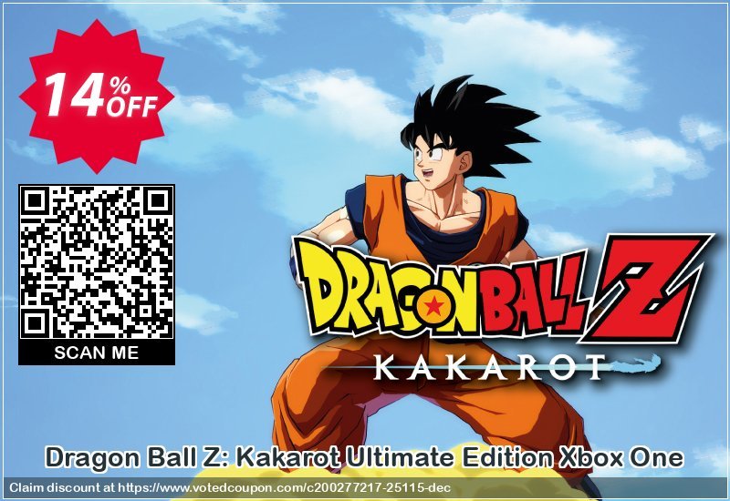 Dragon Ball Z: Kakarot Ultimate Edition Xbox One Coupon Code Apr 2024, 14% OFF - VotedCoupon