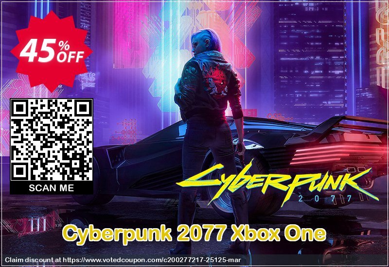 Cyberpunk 2077 Xbox One Coupon Code May 2024, 45% OFF - VotedCoupon