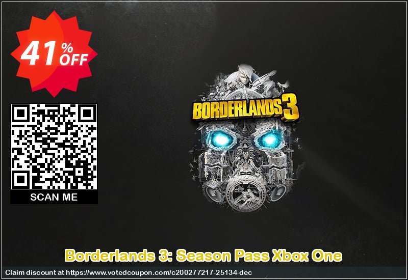 Borderlands 3: Season Pass Xbox One Coupon Code Apr 2024, 41% OFF - VotedCoupon