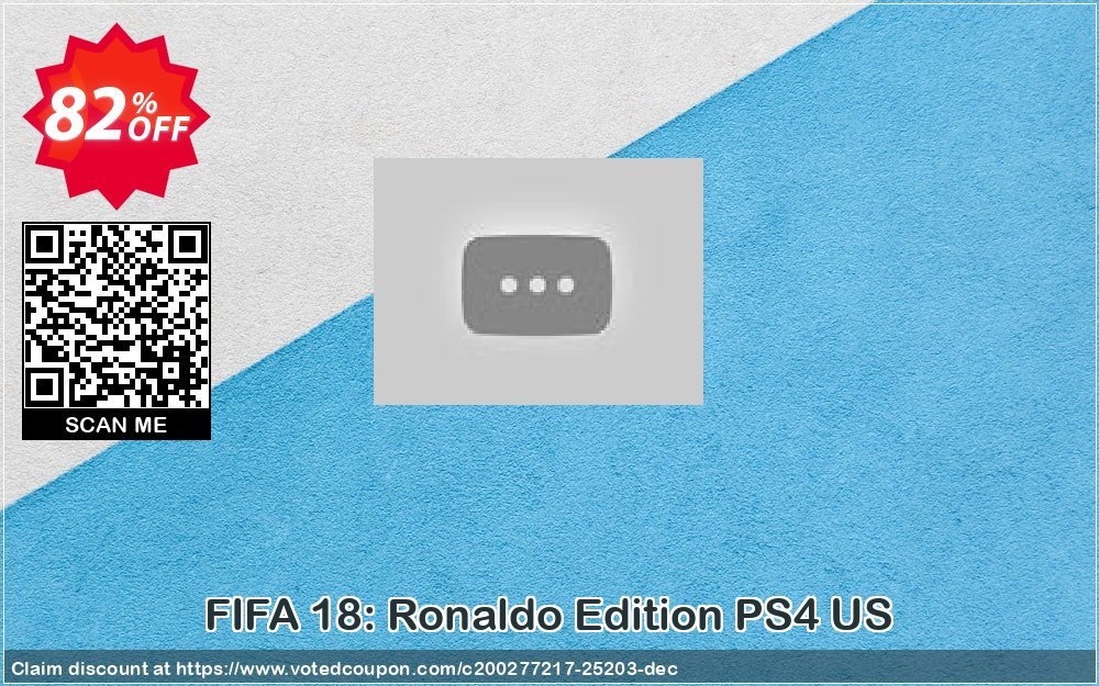 FIFA 18: Ronaldo Edition PS4 US Coupon Code Apr 2024, 82% OFF - VotedCoupon