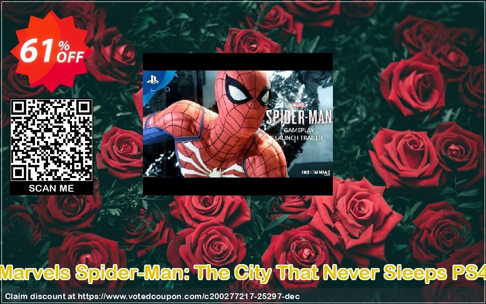 Marvels Spider-Man: The City That Never Sleeps PS4 Coupon Code May 2024, 61% OFF - VotedCoupon