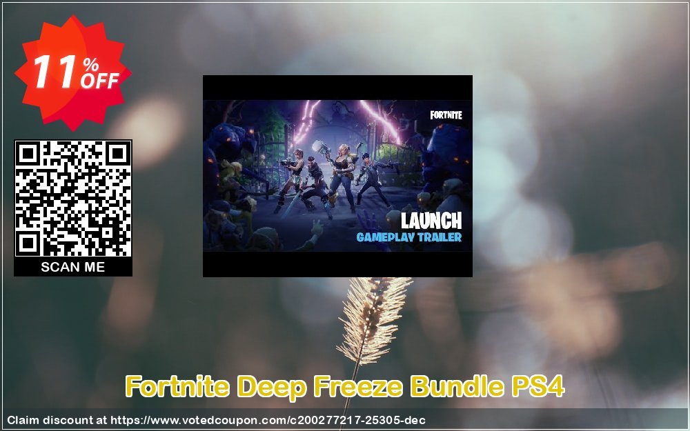 Fortnite Deep Freeze Bundle PS4 Coupon Code Apr 2024, 11% OFF - VotedCoupon