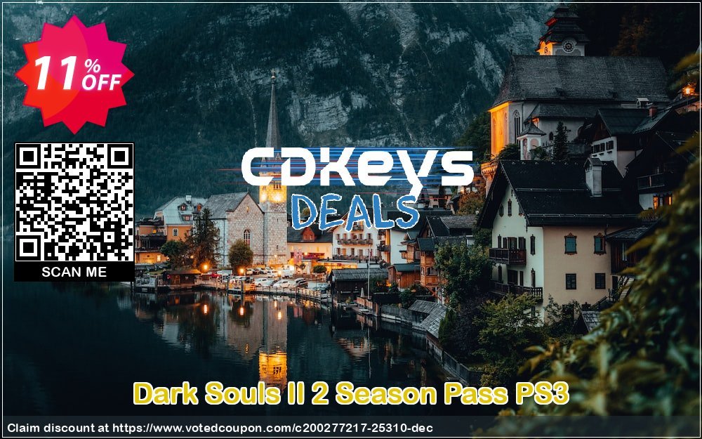 Dark Souls II 2 Season Pass PS3 Coupon Code Apr 2024, 11% OFF - VotedCoupon