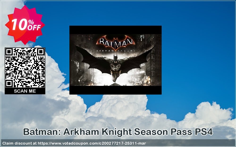 Batman: Arkham Knight Season Pass PS4 Coupon Code Apr 2024, 10% OFF - VotedCoupon