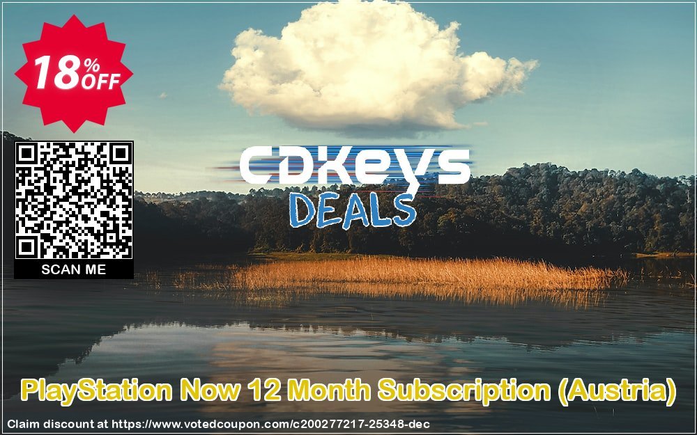 PS Now 12 Month Subscription, Austria  Coupon, discount PlayStation Now 12 Month Subscription (Austria) Deal. Promotion: PlayStation Now 12 Month Subscription (Austria) Exclusive offer 