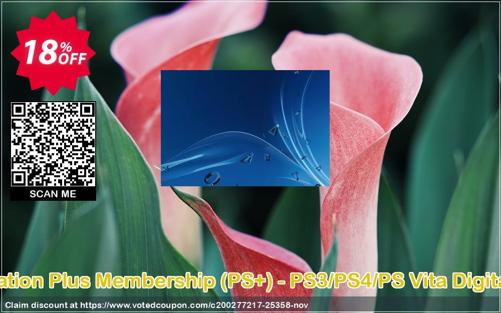 1-Year PS Plus Membership, PS+ - PS3/PS4/PS Vita Digital Code, USA  Coupon Code Mar 2024, 18% OFF - VotedCoupon