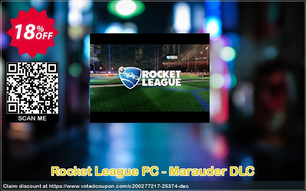 Rocket League PC - Marauder DLC Coupon Code Apr 2024, 18% OFF - VotedCoupon