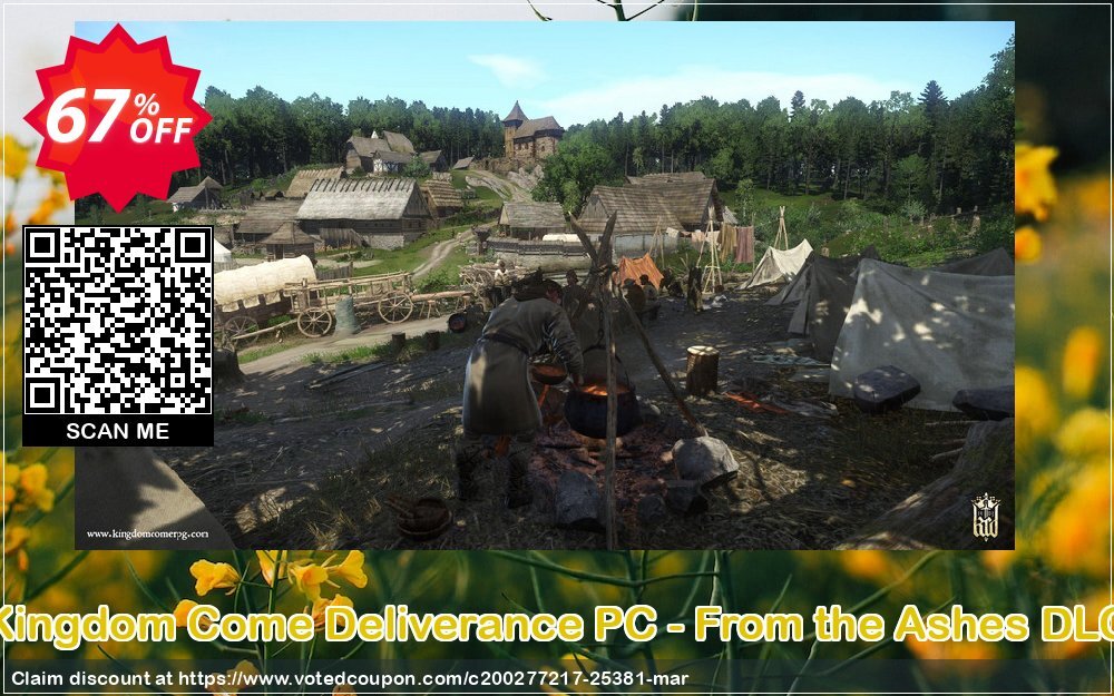 Kingdom Come Deliverance PC - From the Ashes DLC Coupon, discount Kingdom Come Deliverance PC - From the Ashes DLC Deal. Promotion: Kingdom Come Deliverance PC - From the Ashes DLC Exclusive offer 