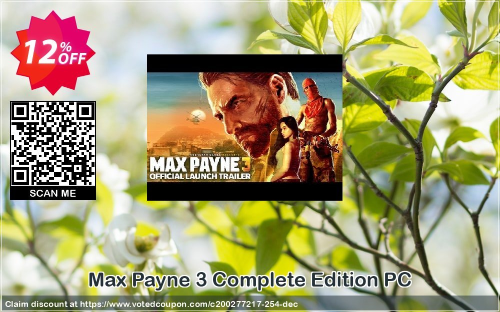 Max Payne 3 Complete Edition PC Coupon Code Apr 2024, 12% OFF - VotedCoupon