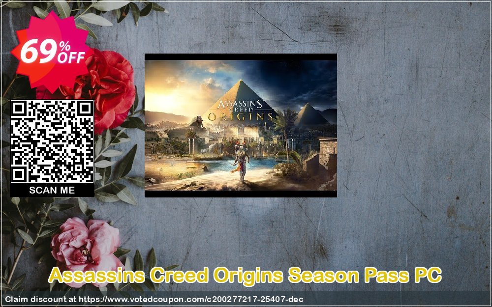 Assassins Creed Origins Season Pass PC Coupon Code Apr 2024, 69% OFF - VotedCoupon