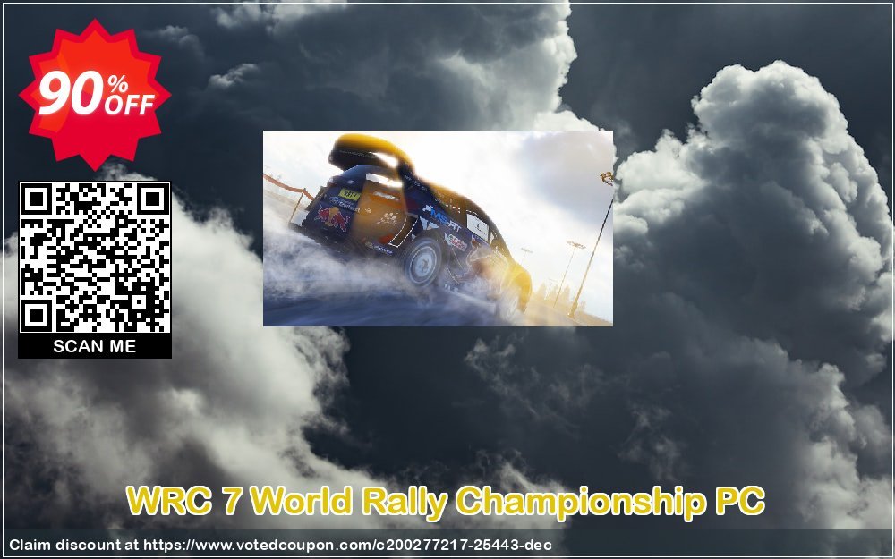 WRC 7 World Rally Championship PC Coupon, discount WRC 7 World Rally Championship PC Deal. Promotion: WRC 7 World Rally Championship PC Exclusive offer 