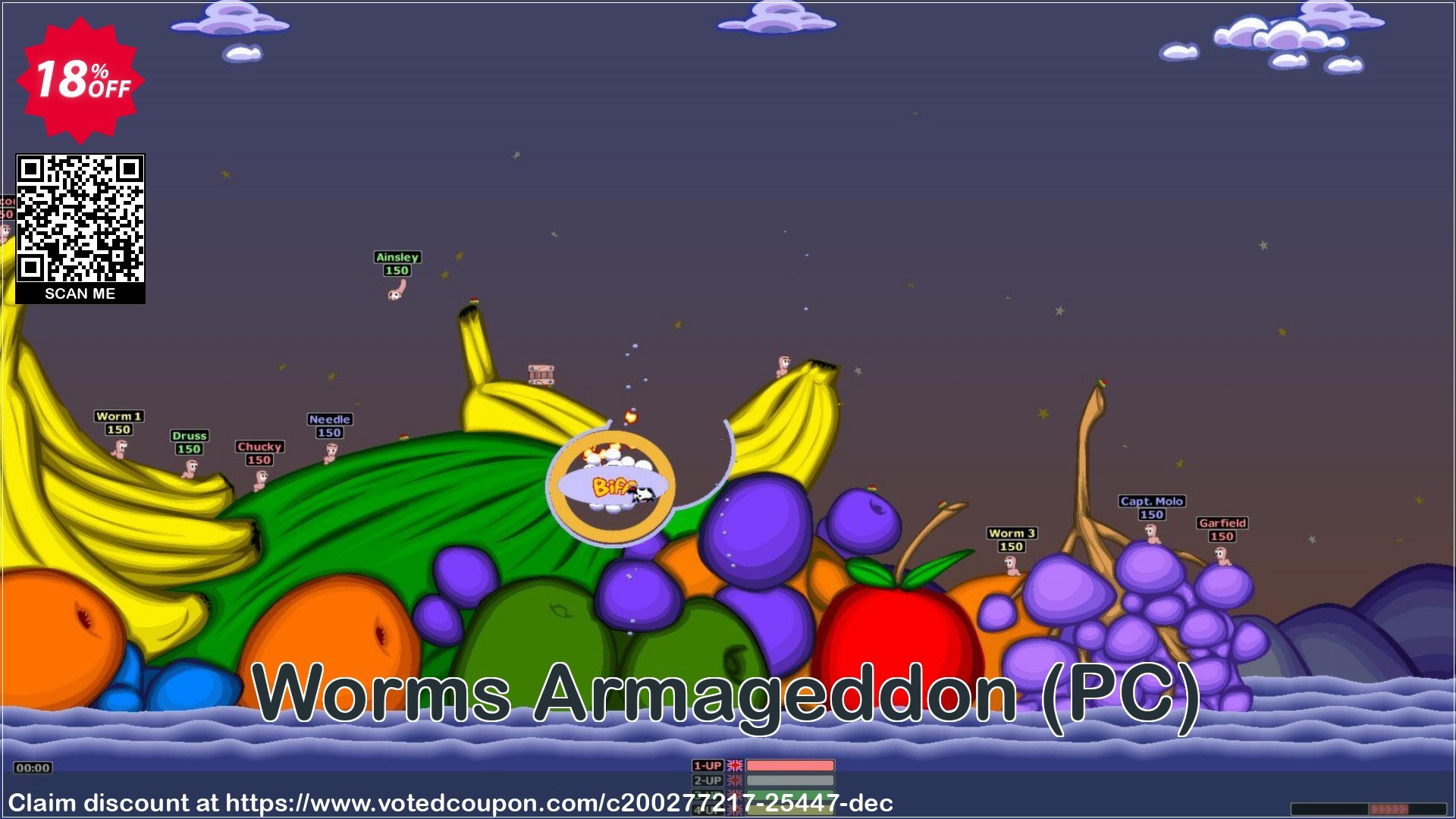Worms Armageddon, PC  Coupon Code Apr 2024, 18% OFF - VotedCoupon