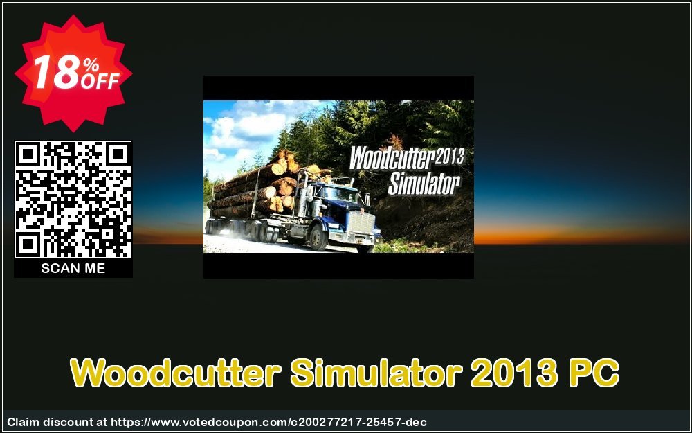 Woodcutter Simulator 2013 PC Coupon Code Apr 2024, 18% OFF - VotedCoupon