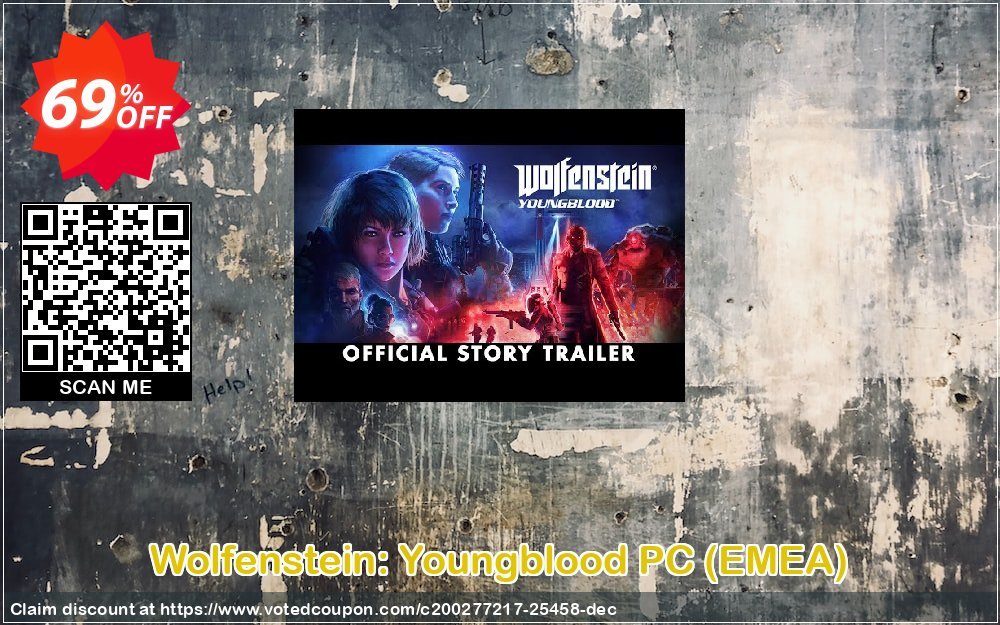Wolfenstein: Youngblood PC, EMEA  Coupon Code Apr 2024, 69% OFF - VotedCoupon