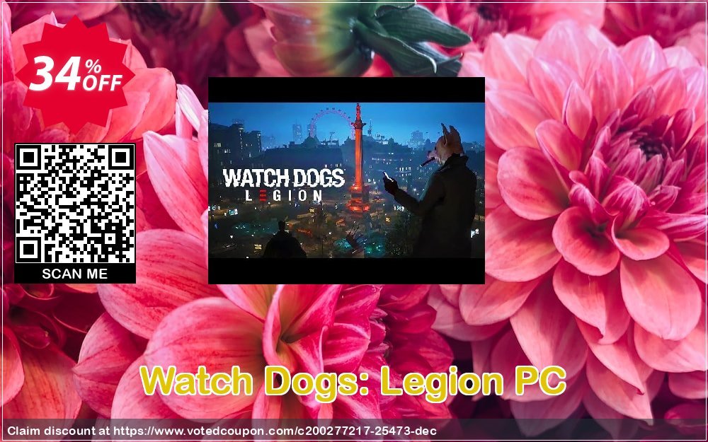 Watch Dogs: Legion PC Coupon Code Apr 2024, 34% OFF - VotedCoupon