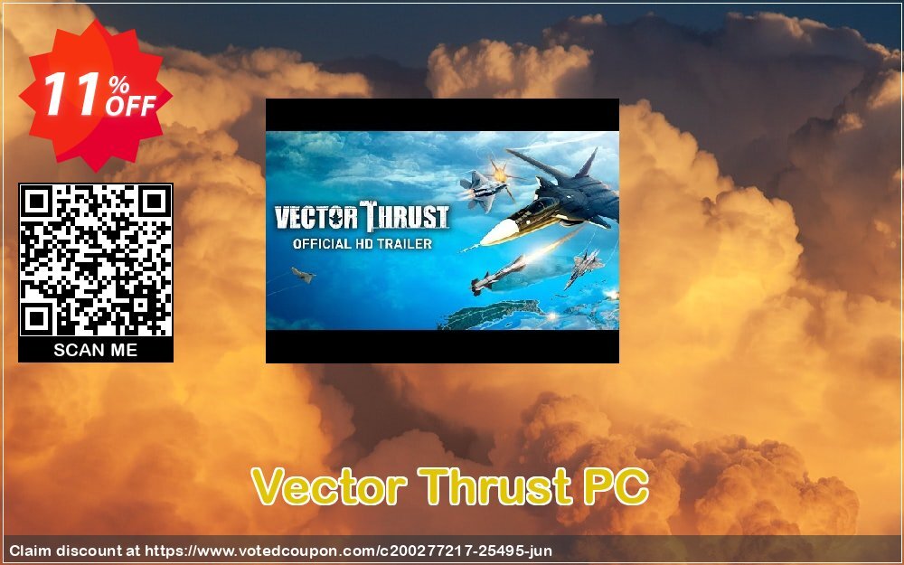 Vector Thrust PC Coupon, discount Vector Thrust PC Deal. Promotion: Vector Thrust PC Exclusive offer 
