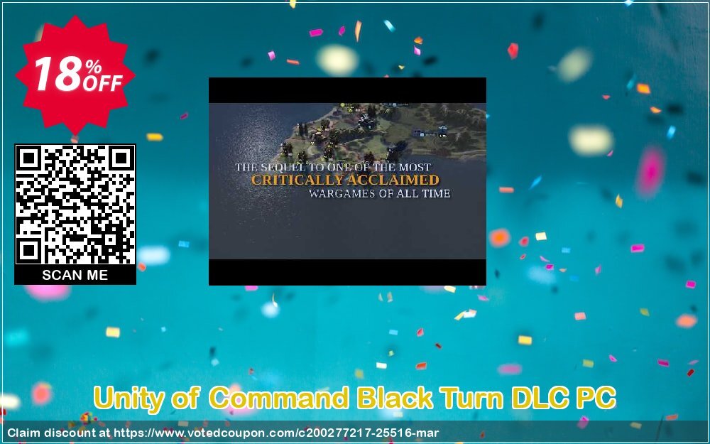 Unity of Command Black Turn DLC PC Coupon, discount Unity of Command Black Turn DLC PC Deal. Promotion: Unity of Command Black Turn DLC PC Exclusive offer 