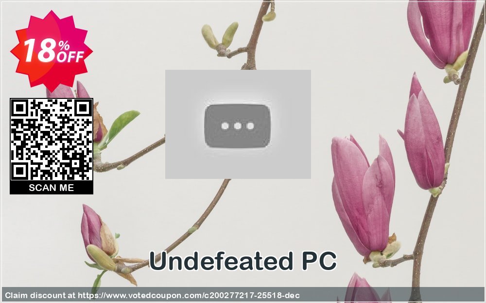 Undefeated PC Coupon, discount Undefeated PC Deal. Promotion: Undefeated PC Exclusive offer 