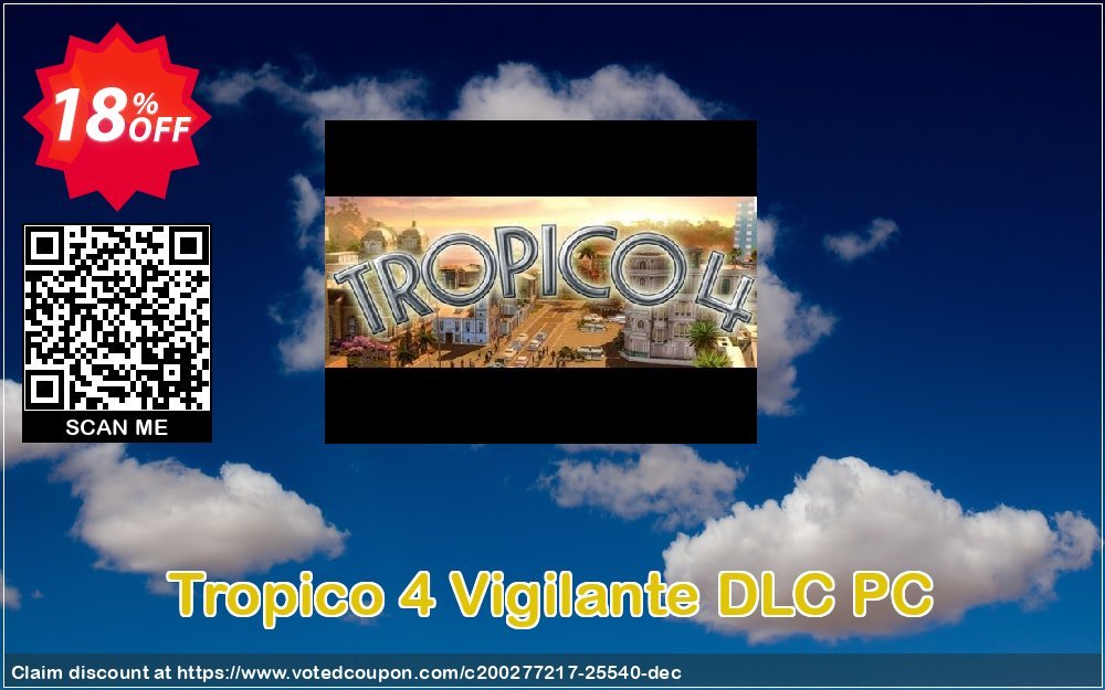 Tropico 4 Vigilante DLC PC Coupon Code Apr 2024, 18% OFF - VotedCoupon