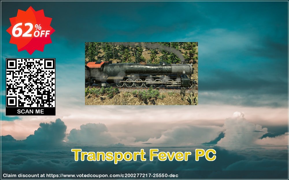 Transport Fever PC Coupon, discount Transport Fever PC Deal. Promotion: Transport Fever PC Exclusive offer 