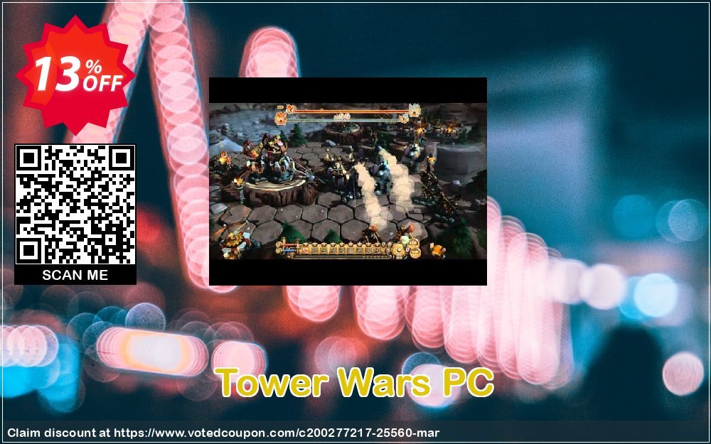 Tower Wars PC Coupon, discount Tower Wars PC Deal. Promotion: Tower Wars PC Exclusive offer