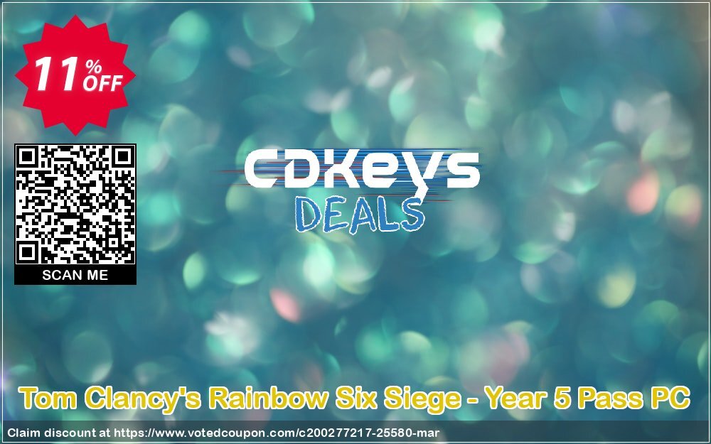 Tom Clancy's Rainbow Six Siege - Year 5 Pass PC Coupon Code Apr 2024, 11% OFF - VotedCoupon