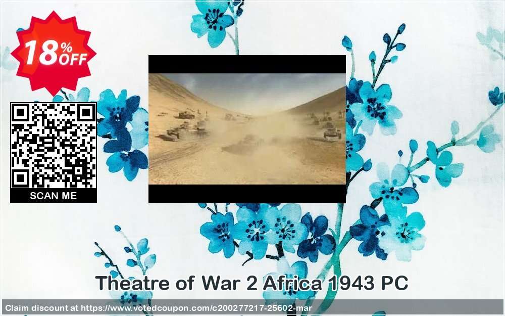 Theatre of War 2 Africa 1943 PC Coupon, discount Theatre of War 2 Africa 1943 PC Deal. Promotion: Theatre of War 2 Africa 1943 PC Exclusive offer 