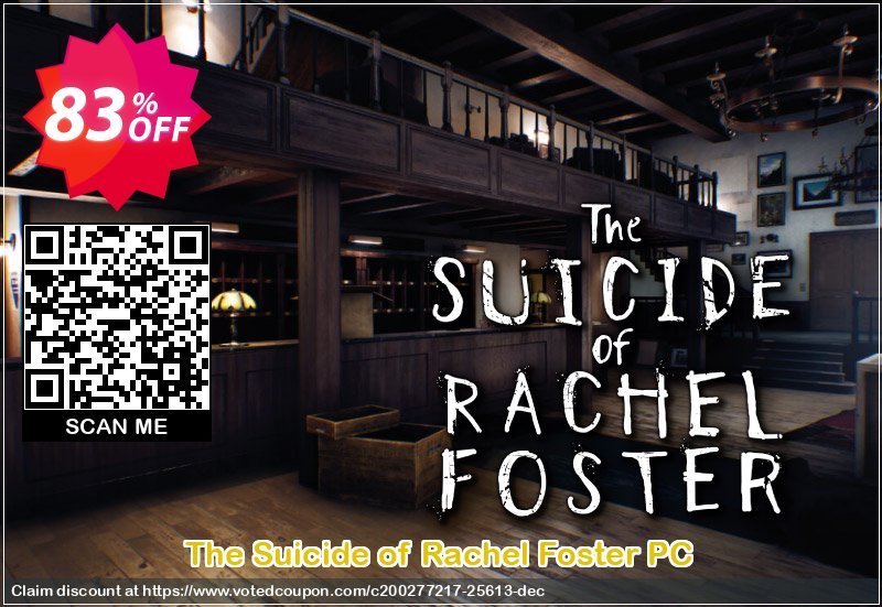 The Suicide of Rachel Foster PC Coupon, discount The Suicide of Rachel Foster PC Deal. Promotion: The Suicide of Rachel Foster PC Exclusive offer 