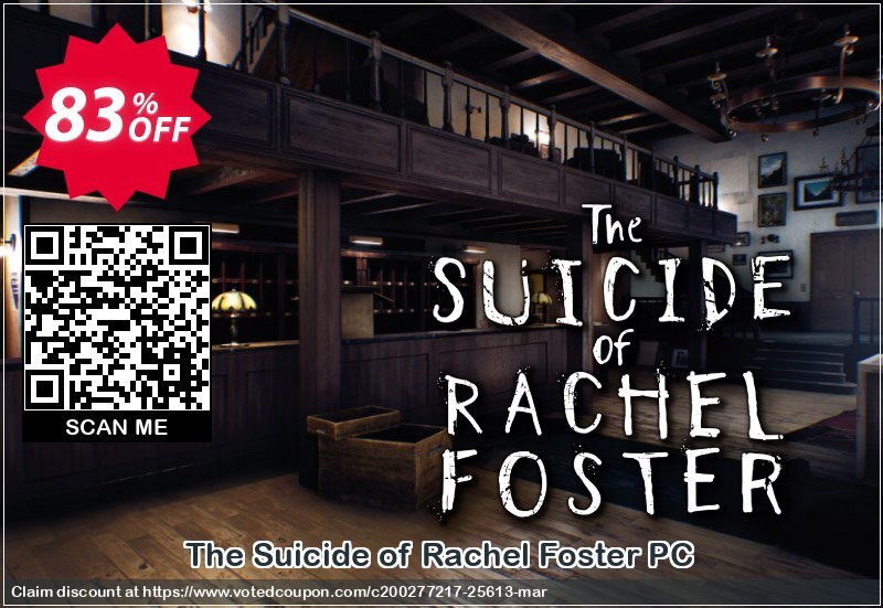 The Suicide of Rachel Foster PC Coupon Code Apr 2024, 83% OFF - VotedCoupon