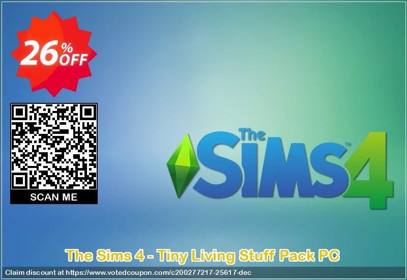 The Sims 4 - Tiny Living Stuff Pack PC Coupon, discount The Sims 4 - Tiny Living Stuff Pack PC Deal. Promotion: The Sims 4 - Tiny Living Stuff Pack PC Exclusive offer 