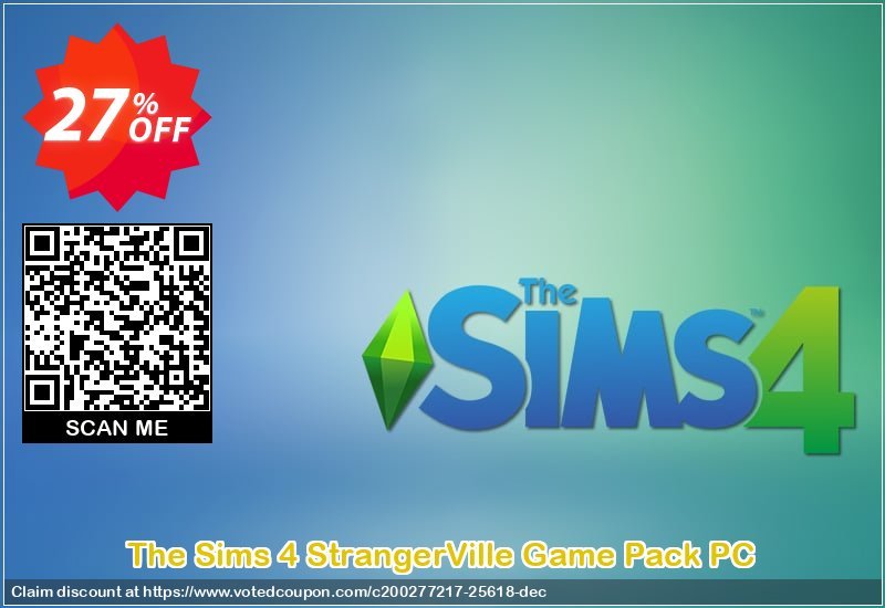 The Sims 4 StrangerVille Game Pack PC Coupon Code Apr 2024, 27% OFF - VotedCoupon