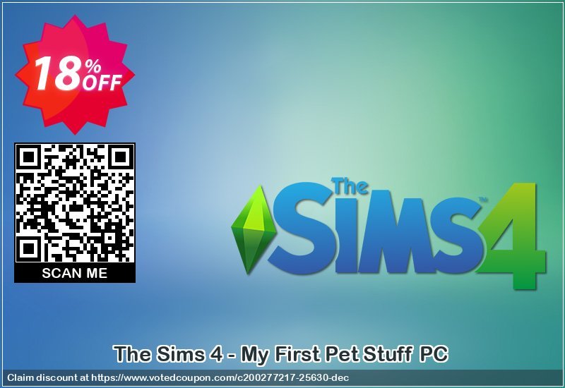 The Sims 4 - My First Pet Stuff PC Coupon Code Apr 2024, 18% OFF - VotedCoupon