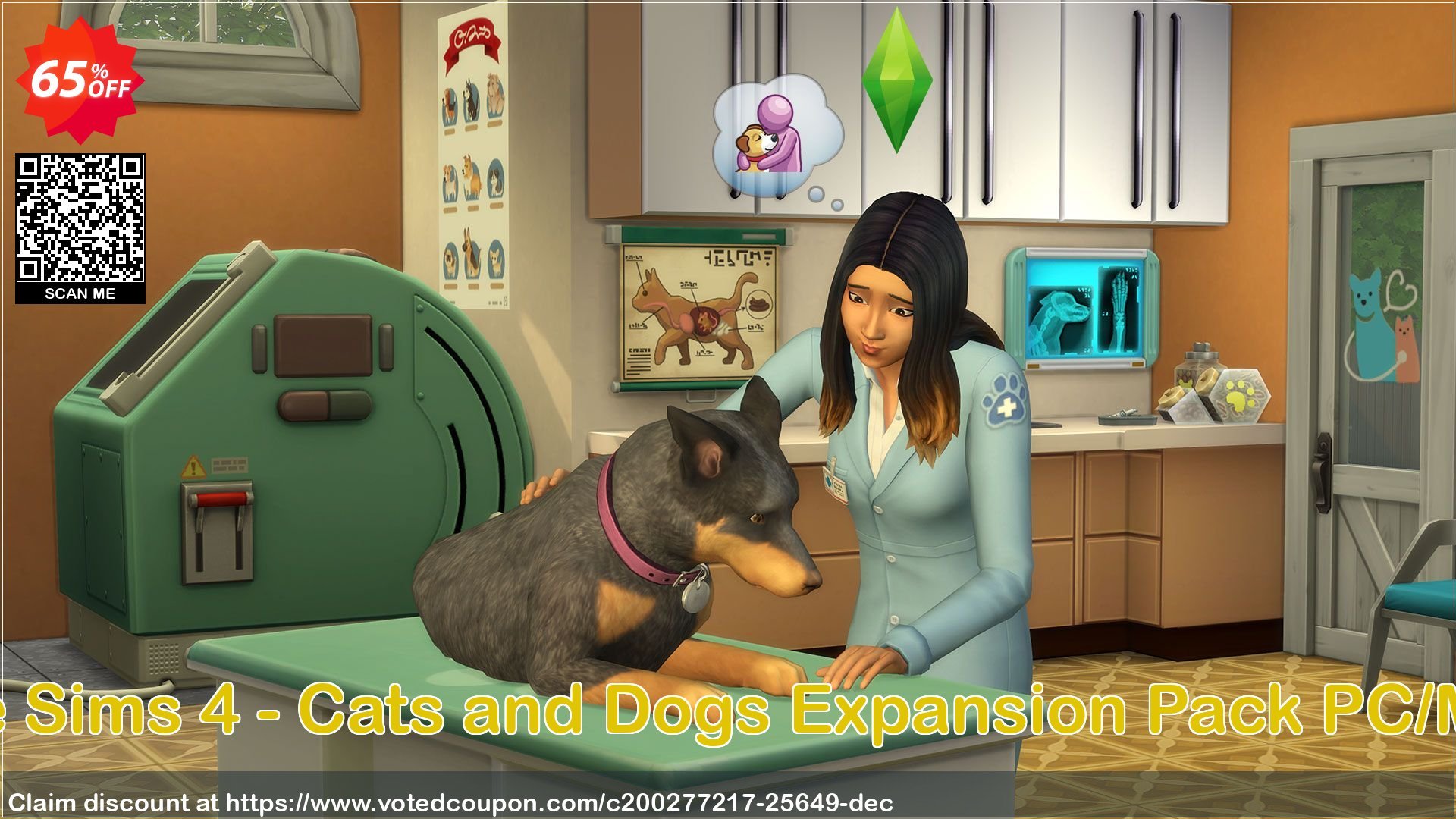 The Sims 4 - Cats and Dogs Expansion Pack PC/MAC Coupon Code Apr 2024, 65% OFF - VotedCoupon