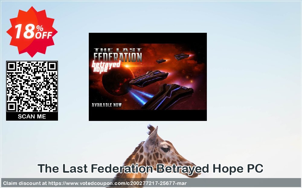 The Last Federation Betrayed Hope PC Coupon, discount The Last Federation Betrayed Hope PC Deal. Promotion: The Last Federation Betrayed Hope PC Exclusive offer 