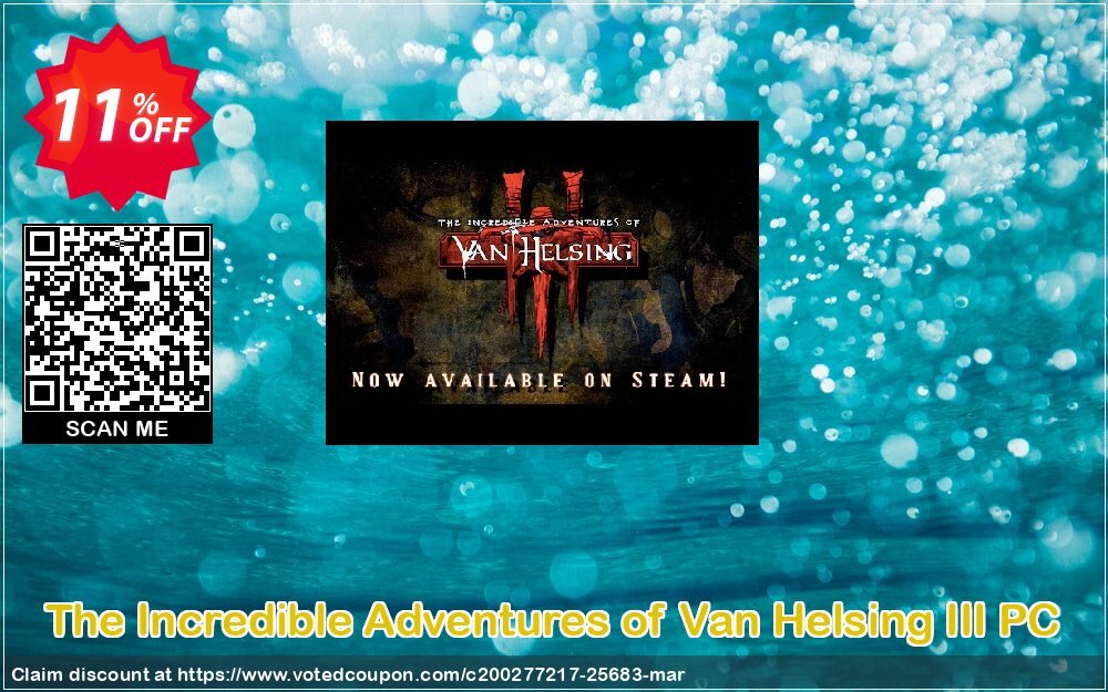 The Incredible Adventures of Van Helsing III PC Coupon Code Apr 2024, 11% OFF - VotedCoupon