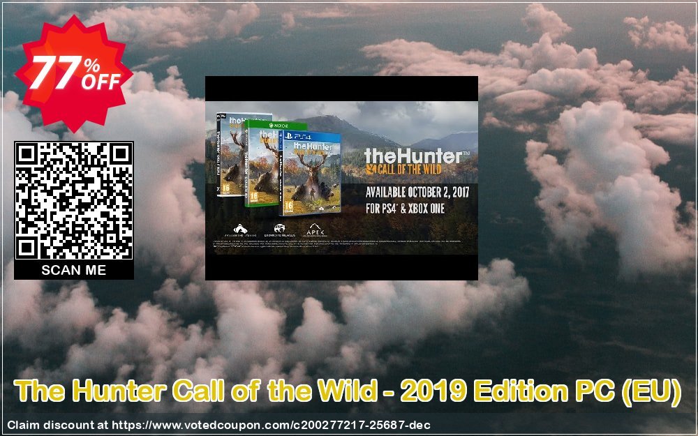 The Hunter Call of the Wild - 2019 Edition PC, EU  Coupon Code Apr 2024, 77% OFF - VotedCoupon
