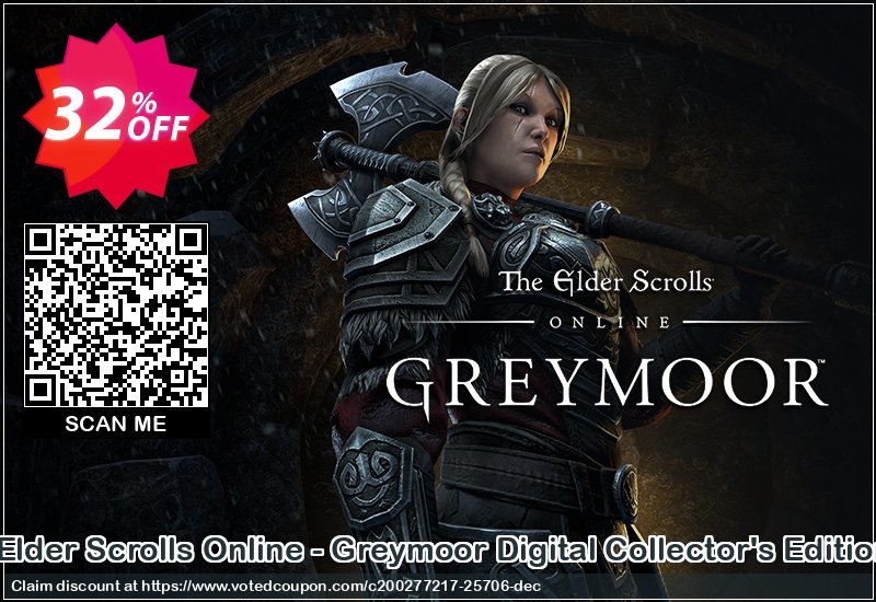 The Elder Scrolls Online - Greymoor Digital Collector's Edition PC Coupon Code Apr 2024, 32% OFF - VotedCoupon
