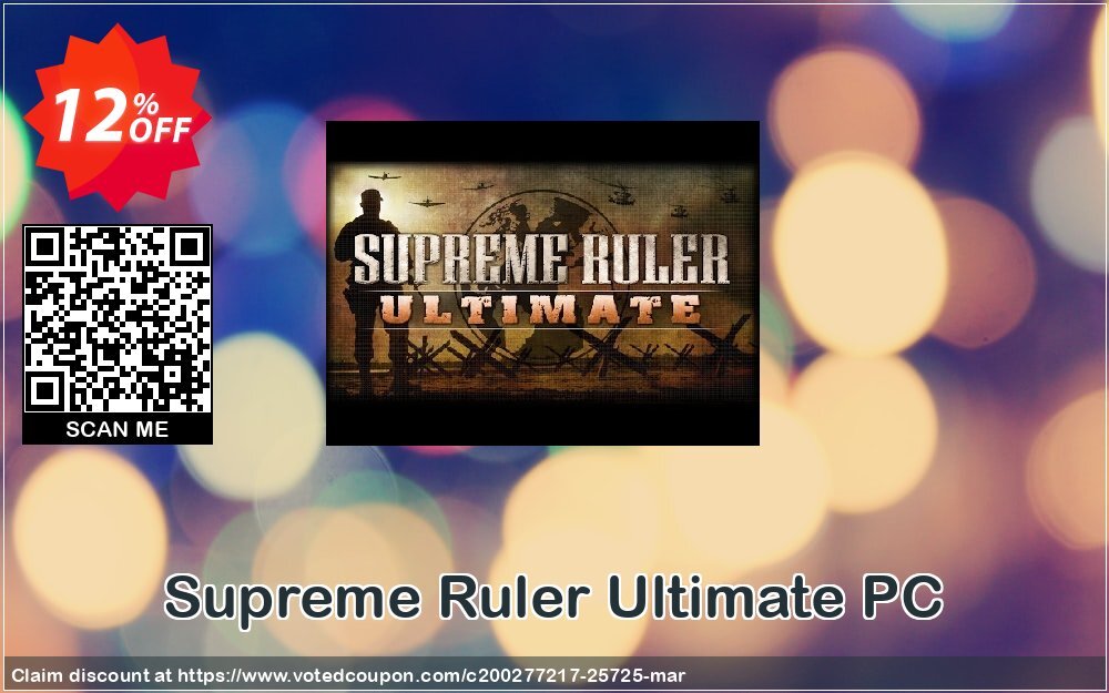 Supreme Ruler Ultimate PC Coupon Code May 2024, 12% OFF - VotedCoupon