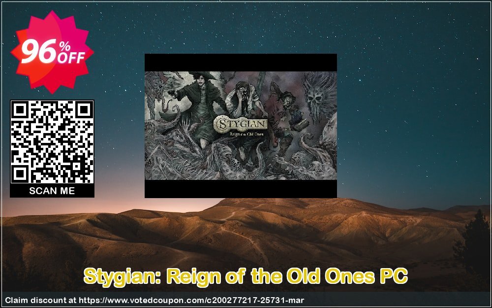 Stygian: Reign of the Old Ones PC Coupon, discount Stygian: Reign of the Old Ones PC Deal. Promotion: Stygian: Reign of the Old Ones PC Exclusive offer 