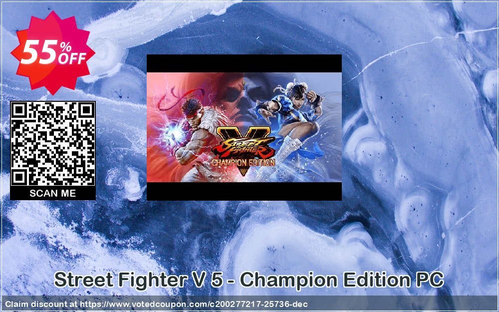 Street Fighter V 5 - Champion Edition PC Coupon Code Apr 2024, 55% OFF - VotedCoupon