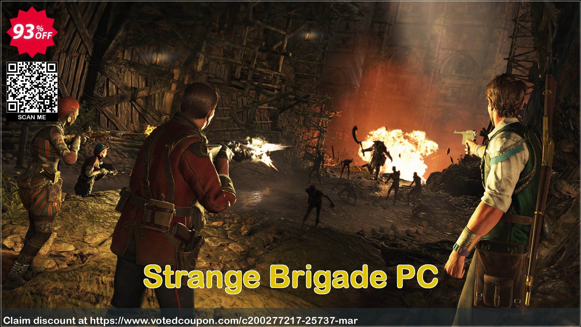 Strange Brigade PC Coupon, discount Strange Brigade PC Deal. Promotion: Strange Brigade PC Exclusive offer 