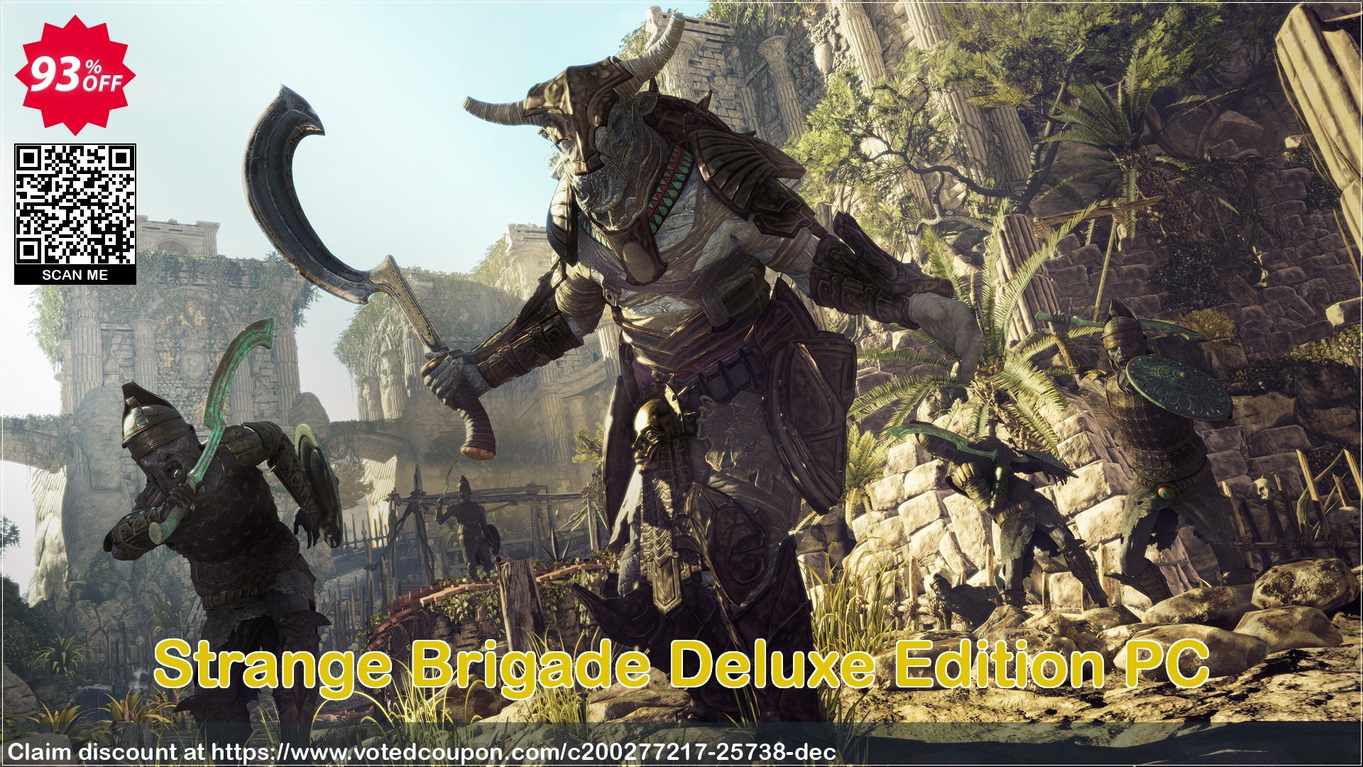 Strange Brigade Deluxe Edition PC Coupon Code Apr 2024, 93% OFF - VotedCoupon