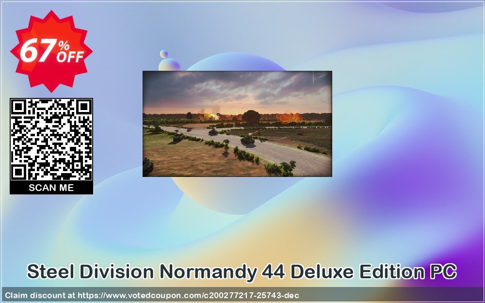 Steel Division Normandy 44 Deluxe Edition PC Coupon, discount Steel Division Normandy 44 Deluxe Edition PC Deal. Promotion: Steel Division Normandy 44 Deluxe Edition PC Exclusive offer 